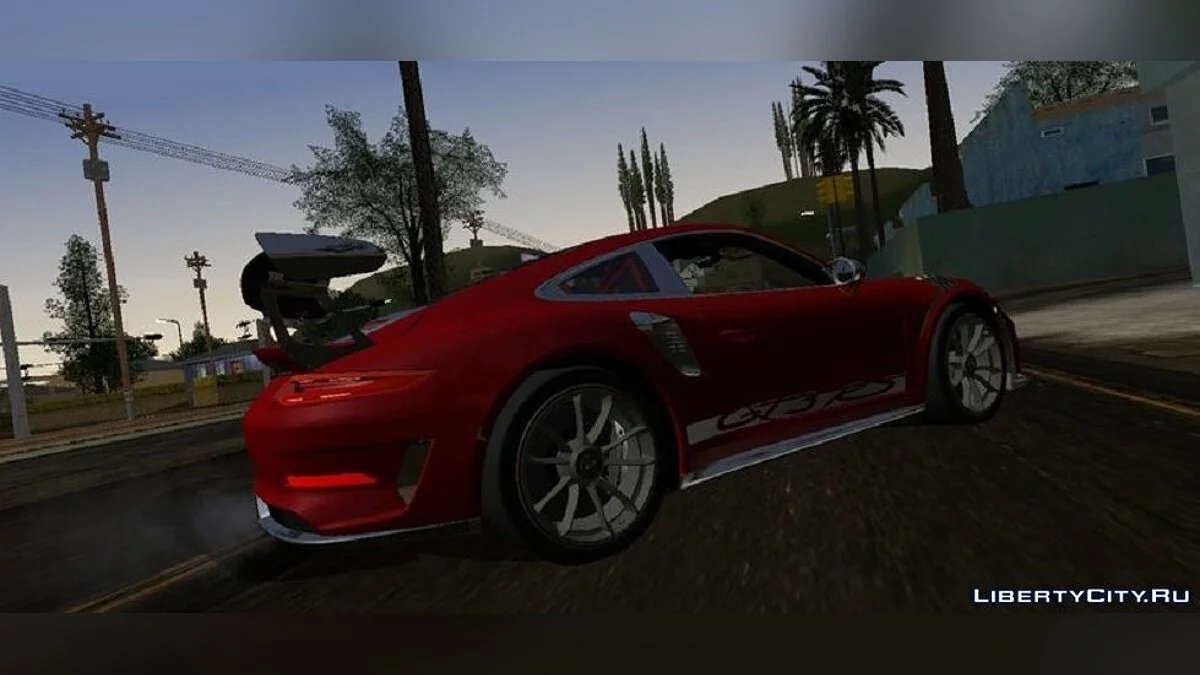 Porsche 911 GT3 RS / GTA San Andreas (iOS, Android)