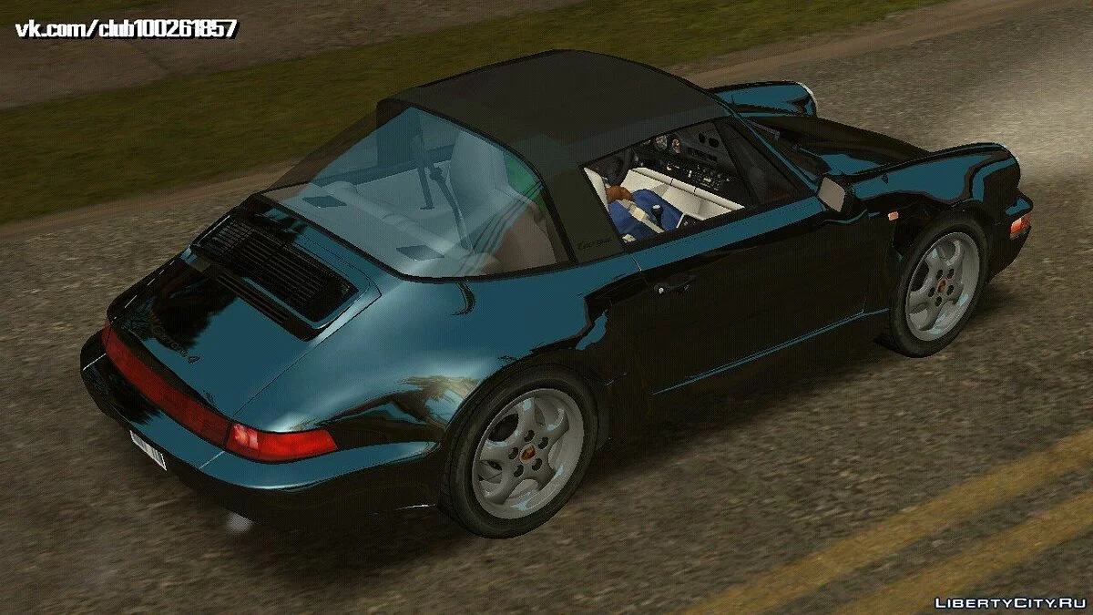 Porsche 911 Carrera 4 Targa (964) 1989 / GTA San Andreas (iOS, Android)