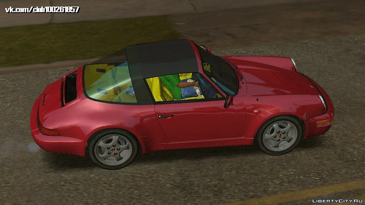 Porsche 911 Carrera 4 Targa (964) 1989 / GTA San Andreas (iOS, Android)