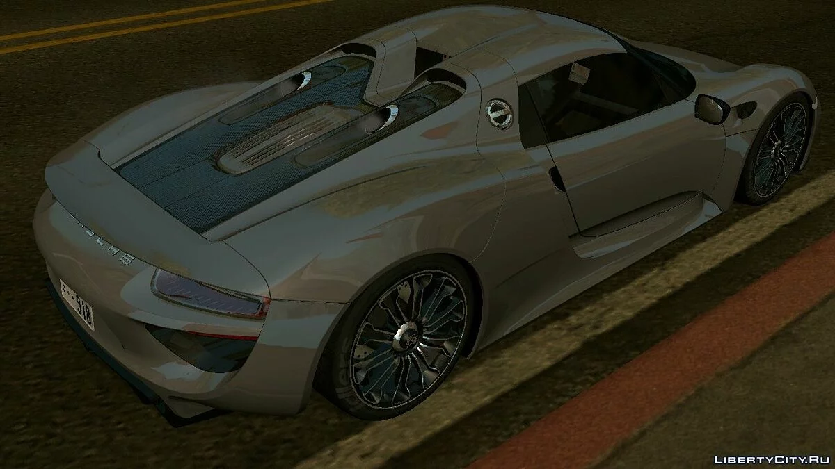 Porsche 918 spyder '13 (DFF uniquement) / GTA San Andreas (iOS, Android)