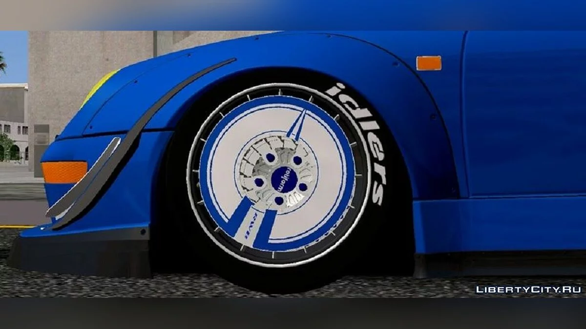 Porsche 993 RWB 1993 / GTA San Andreas (iOS, Android)