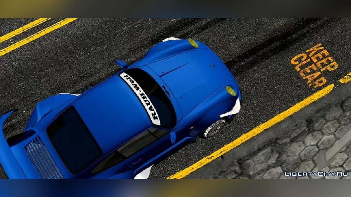 Porsche 993 RWB 1993 / GTA San Andreas (iOS, Android)