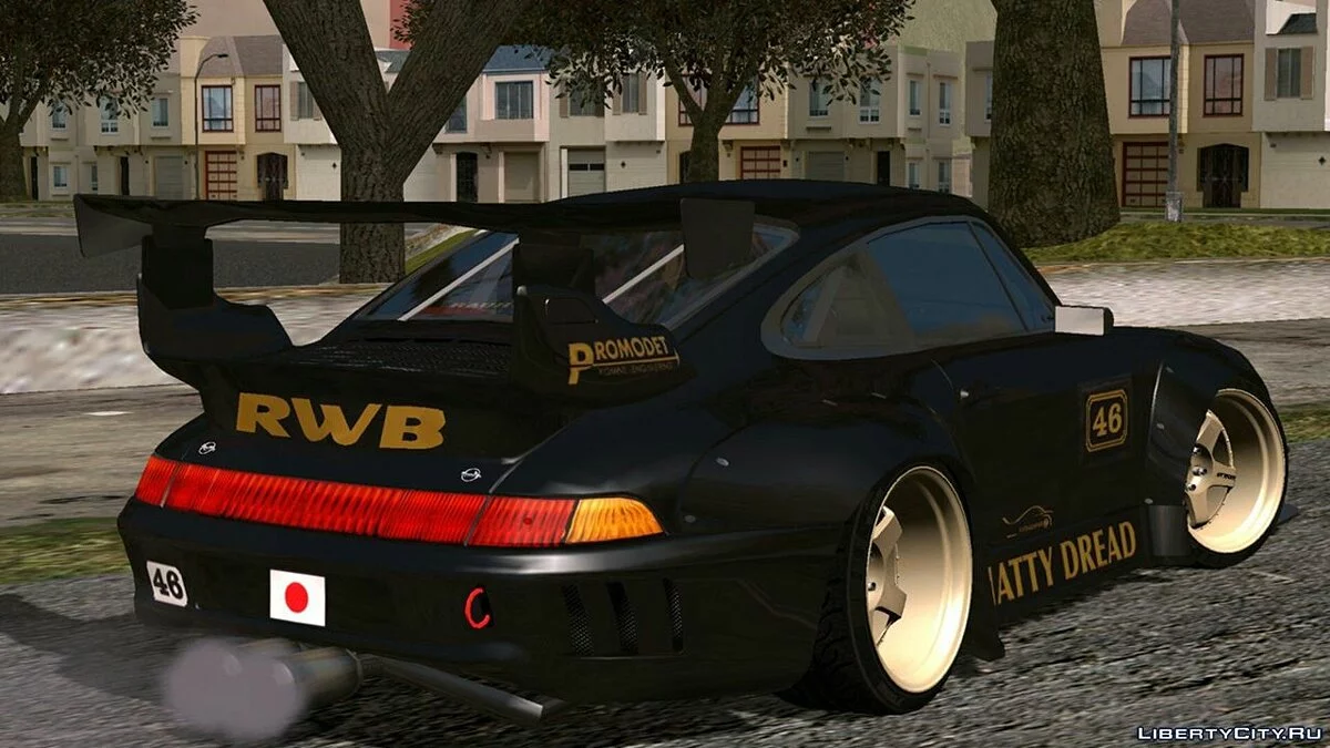 Porsche 993 RWB / GTA San Andreas (iOS, Android)