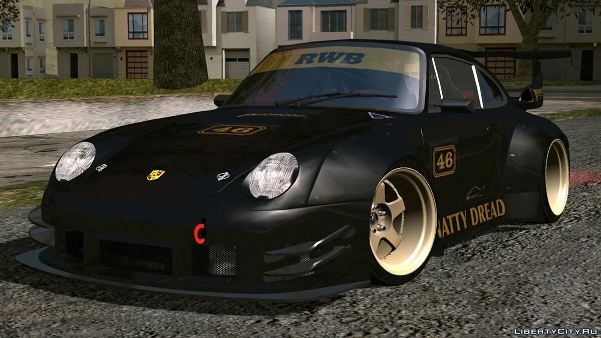 Porsche 993 RWB / GTA San Andreas (iOS, Android)