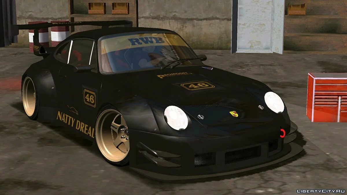 Porsche 993 RWB / GTA San Andreas (iOS, Android)