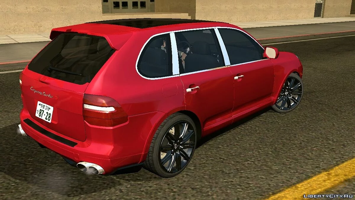 Porsche Cayenne '09 Turbo S (лише DFF) / GTA San Andreas (iOS, Android)
