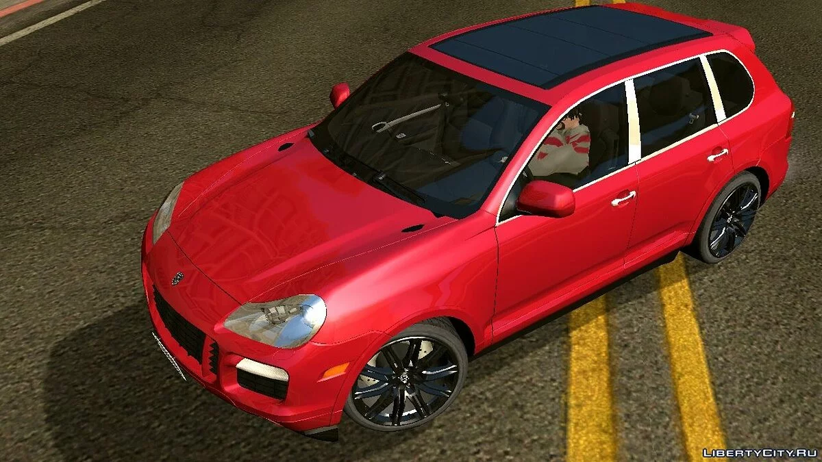 Porsche Cayenne '09 Turbo S (лише DFF) / GTA San Andreas (iOS, Android)