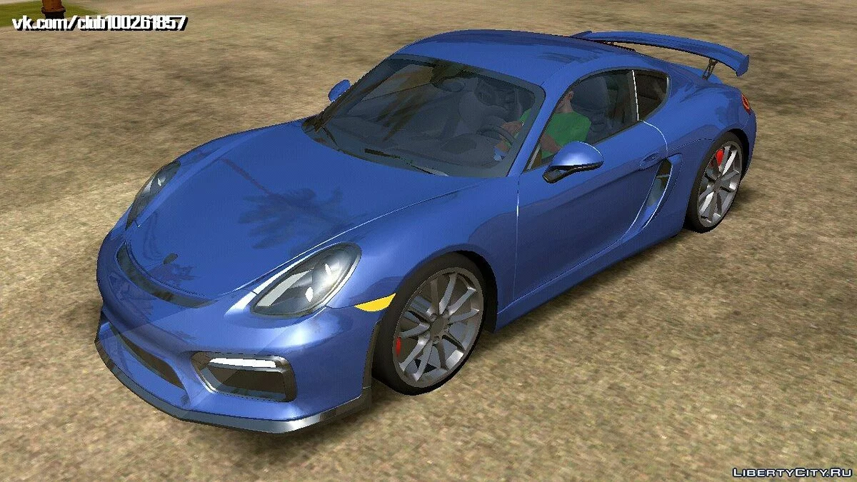 Porsche Cayman GT4 (DFF only) / GTA San Andreas (iOS, Android)