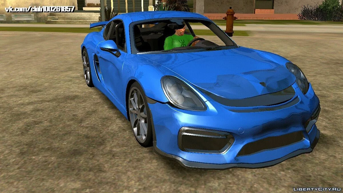 Porsche Cayman GT4 (DFF only) / GTA San Andreas (iOS, Android)