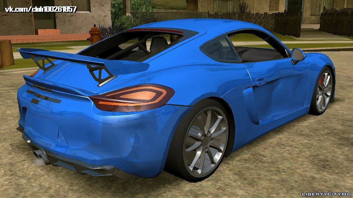 Porsche Cayman GT4 (DFF only) / GTA San Andreas (iOS, Android)