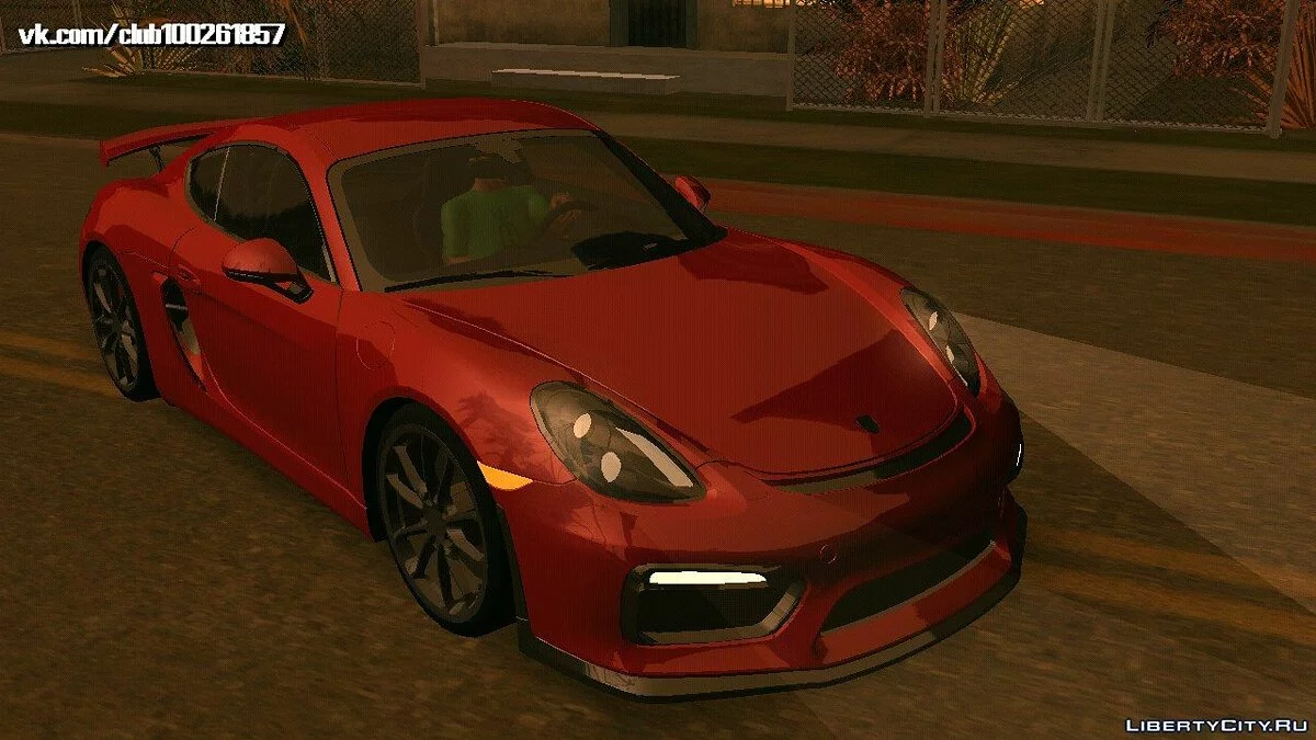 Porsche Cayman GT4 (DFF only) / GTA San Andreas (iOS, Android)