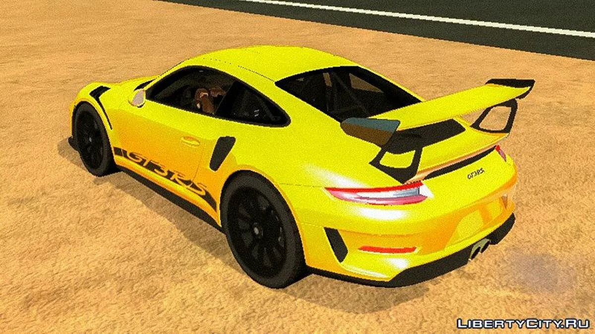 2018 Porsche 911 GT3 RS / GTA San Andreas (iOS, Android)