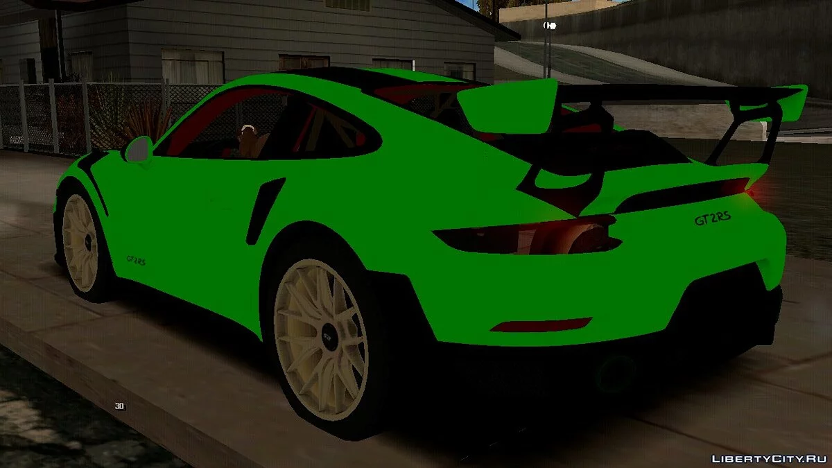 بورش 911 جي تي 2 آر إس حزمة وايساخ / GTA سان أندرياس (iOS، أندرويد)