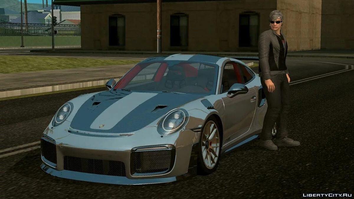 بورش 911 GT2 / GTA سان أندرياس (iOS، أندرويد)