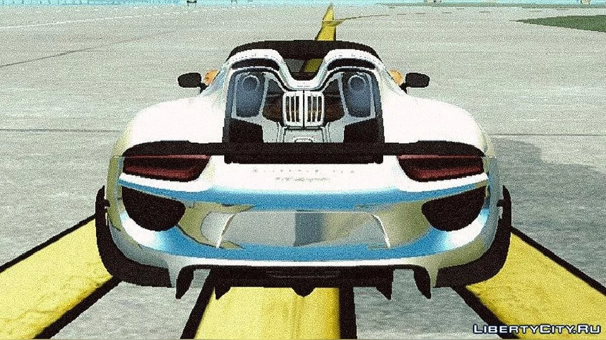 保时捷 918 Spyder Weissach 套件 / GTA San Andreas (iOS, Android)