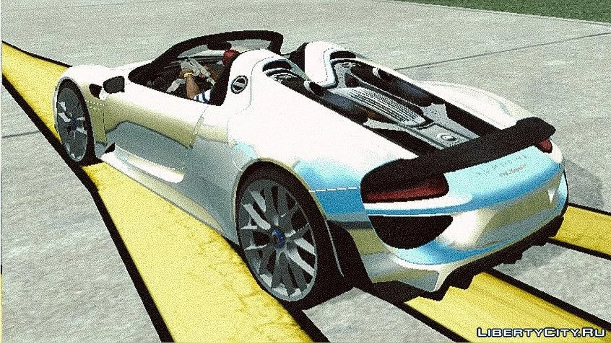 保时捷 918 Spyder Weissach 套件 / GTA San Andreas (iOS, Android)