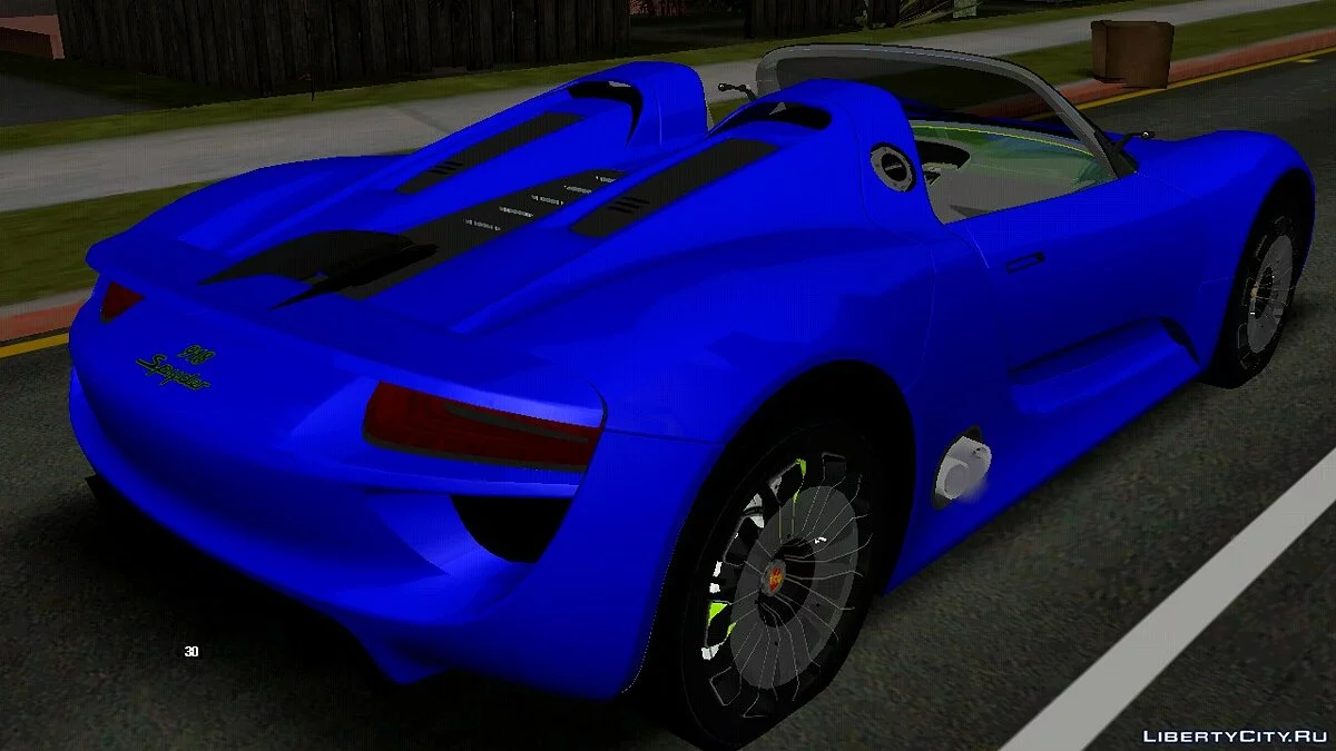 Porsche 918 Spyder / GTA San Andreas (iOS, Android)