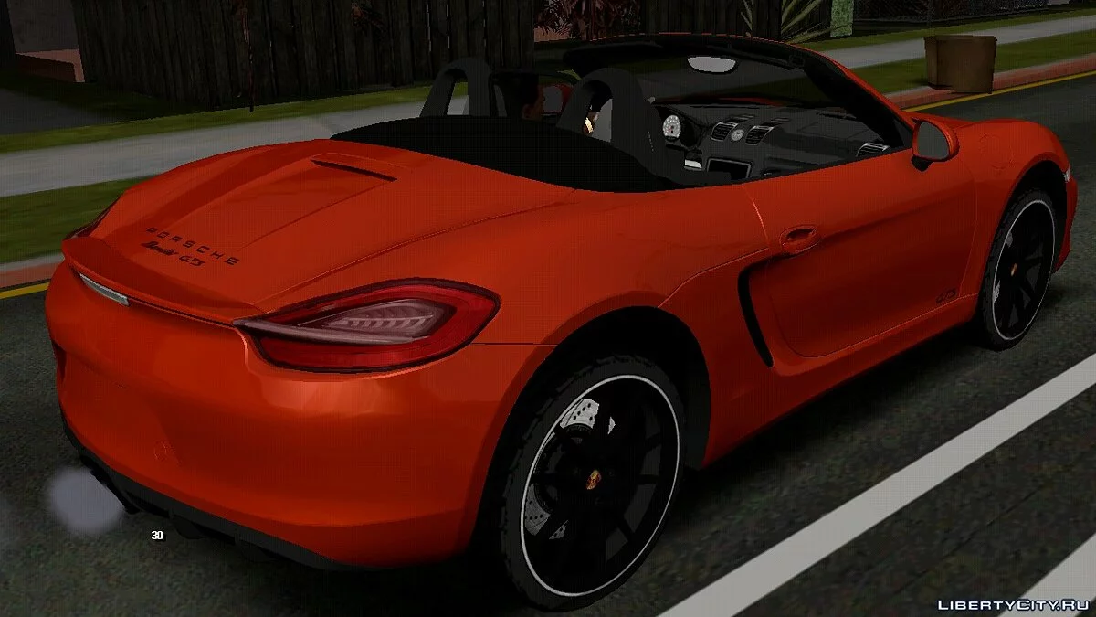 Porsche 981 Boxster GTS / GTA San Andreas (iOS, Android)