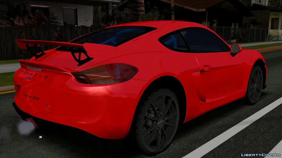 Porsche 981c Cayman GT4 / GTA San Andreas (iOS, Android)
