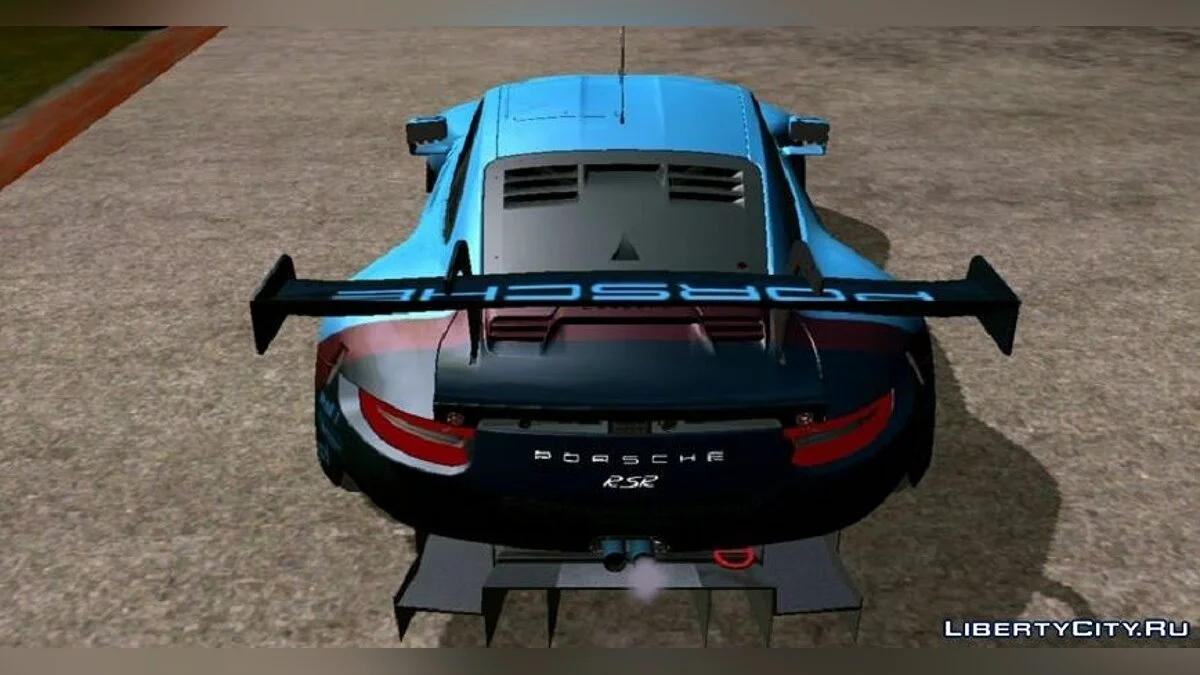 بورش 911 RSR 2018 / GTA سان أندرياس (iOS، أندرويد)