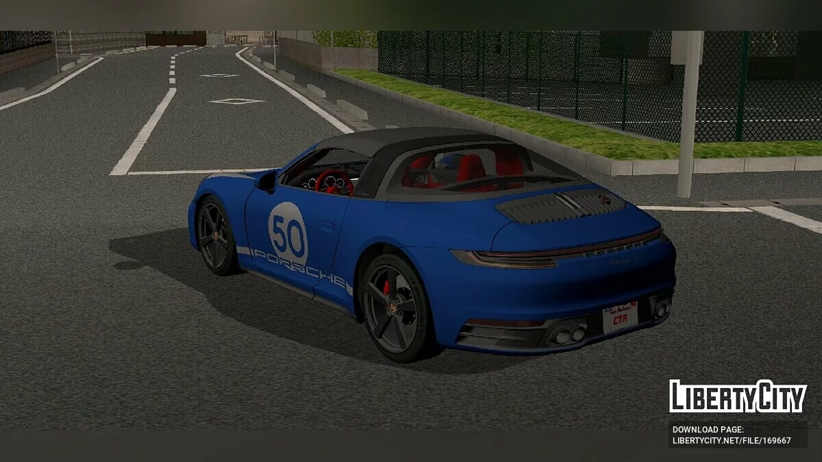 2022 Porsche 911 Targa 4S / GTA San Andreas (iOS, Android)