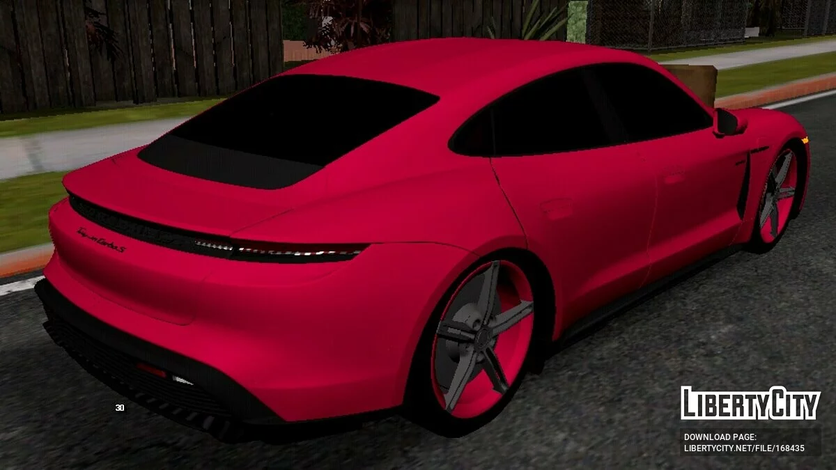 Porsche Taycan (somente DFF) / GTA San Andreas (iOS, Android)