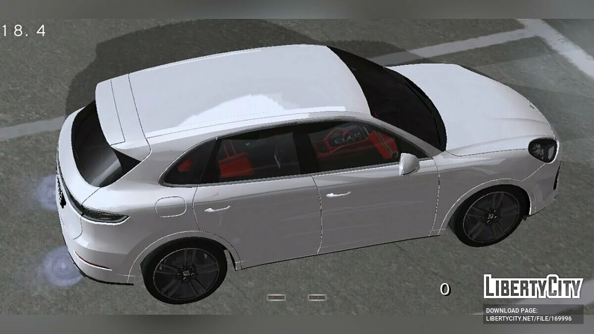 Porsche Cayenne Turbo 2018 / GTA San Andreas (iOS, Android)