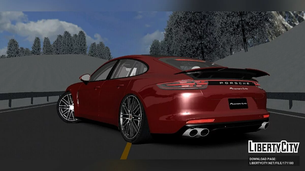 Porsche Panamera / GTA San Andreas (iOS, Android)