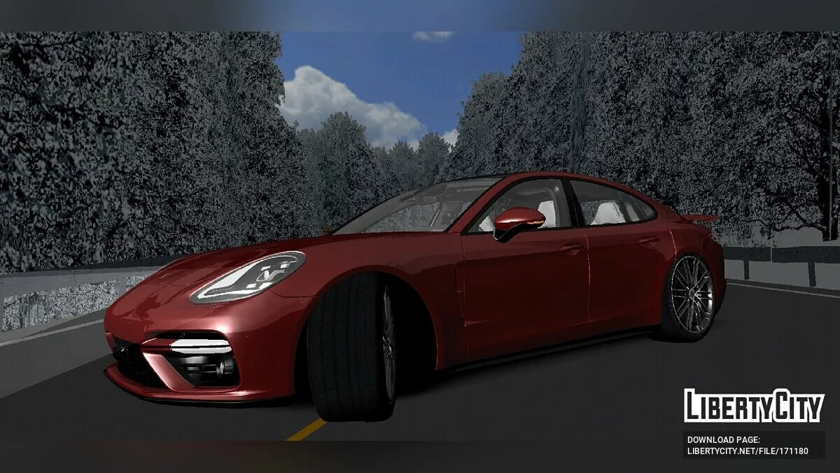 Porsche Panamera / GTA San Andreas (iOS, Android)