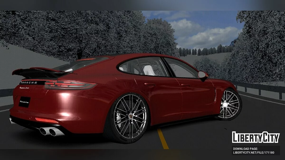 Porsche Panamera / GTA San Andreas (iOS, Android)