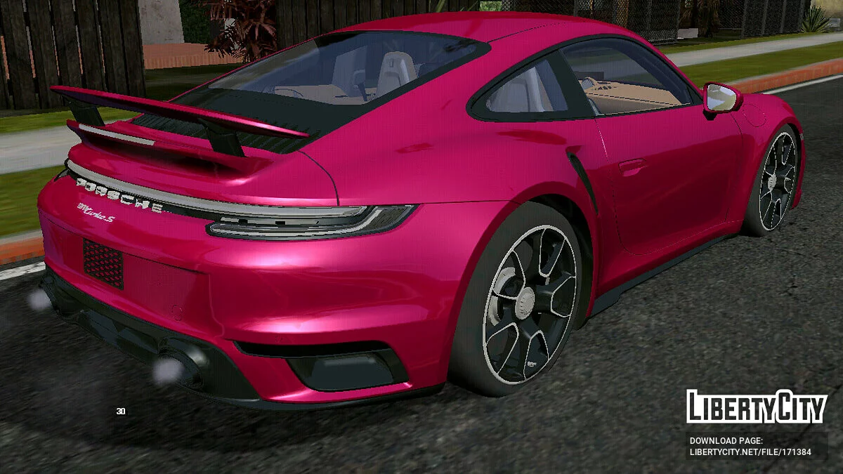 Porsche 911 Turbo S 2022 (DFF uniquement) / GTA San Andreas (iOS, Android)