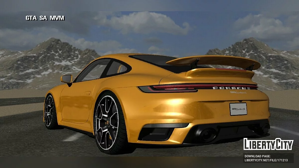 Porsche 911 Turbo S / GTA San Andreas (iOS, Android)