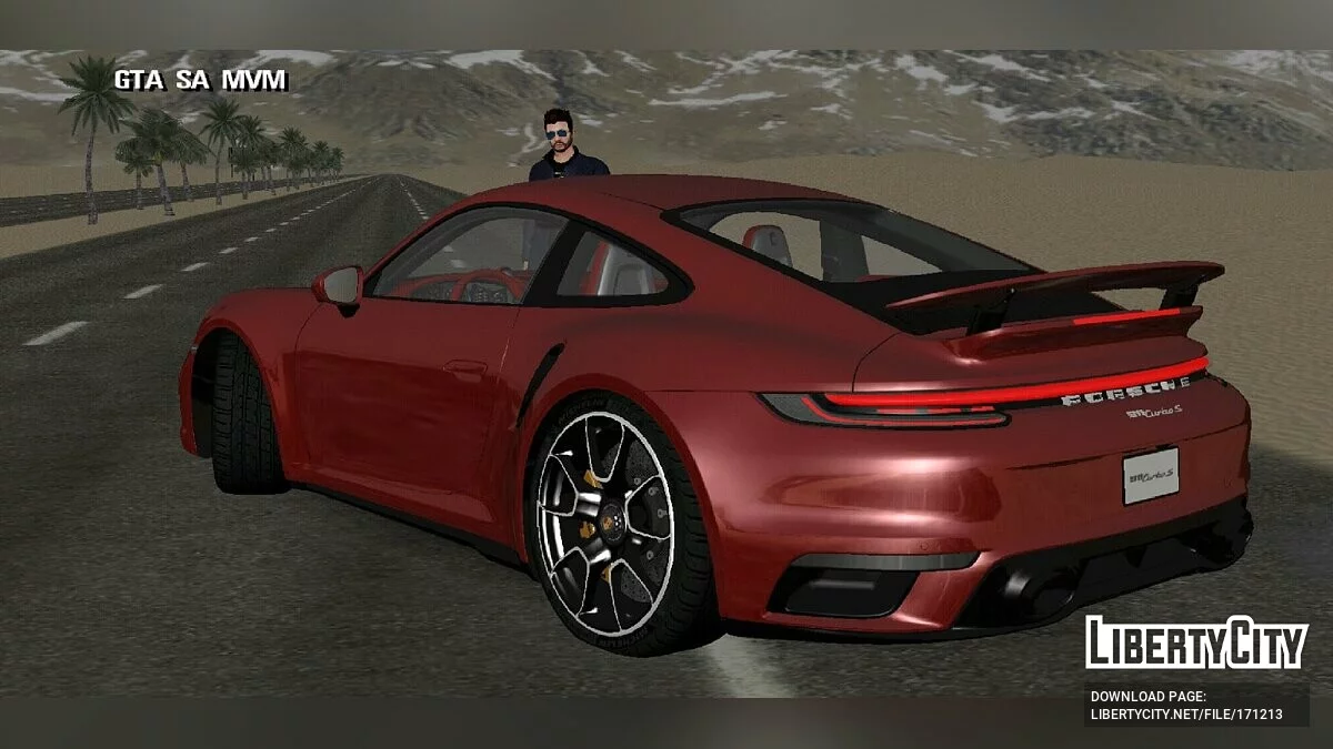 Porsche 911 Turbo S / GTA San Andreas (iOS, Android)
