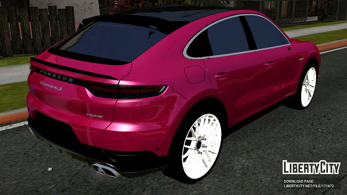 Porsche Cayenne Turbo S (nur DFF) / GTA San Andreas (iOS, Android)