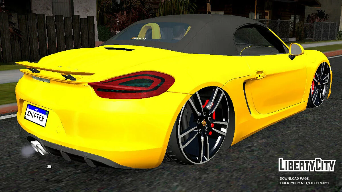 Porsche Boxster S (DFF فقط) / GTA سان أندرياس (iOS، أندرويد)