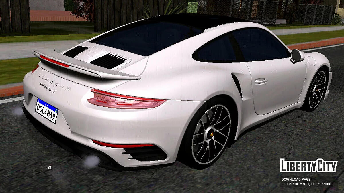 2019 Porsche 911 Turbo S (тільки DFF) / GTA San Andreas (iOS, Android)
