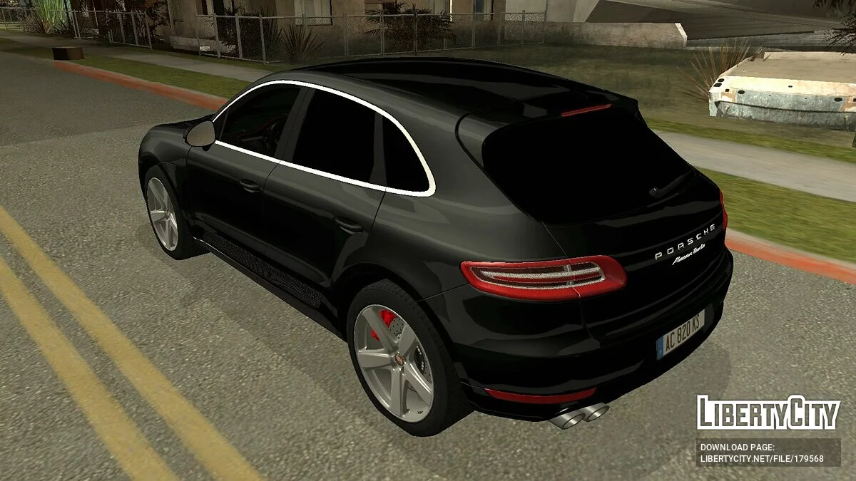 Porsche Macan Turbo 2016 / GTA San Andreas (iOS, Android)