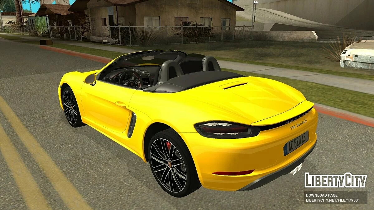 Porsche 718 Boxster S 2017 / GTA San Andreas (iOS, Android)