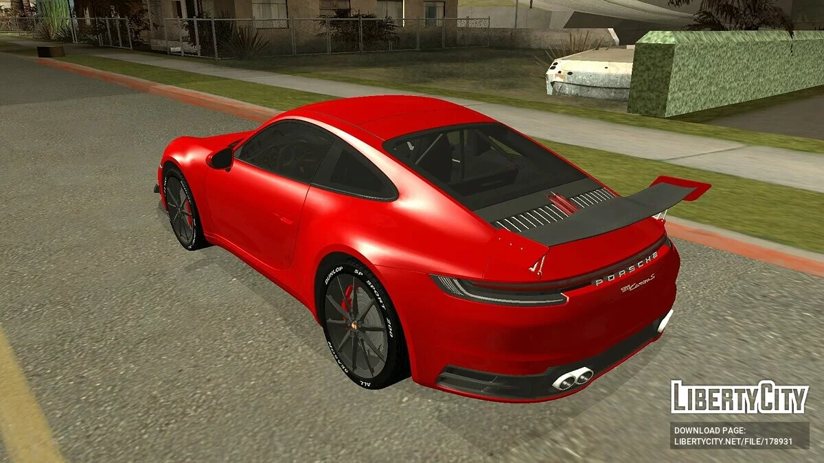 Porsche 911 Carrera S 2019 / GTA San Andreas (iOS, Android)