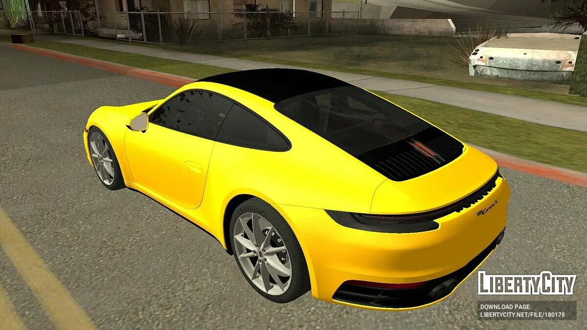 Porsche 911 Carrera S 2020 / GTA سان أندرياس (iOS، أندرويد)