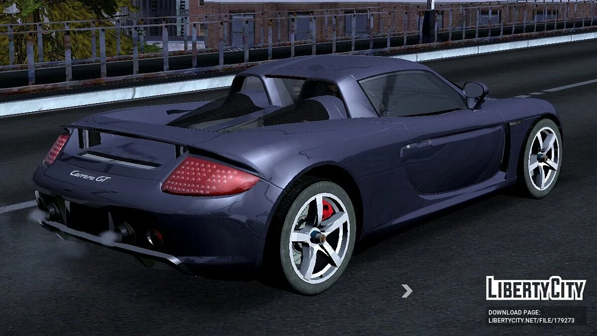 Porsche Carrera GT / GTA San Andreas (iOS, Android)