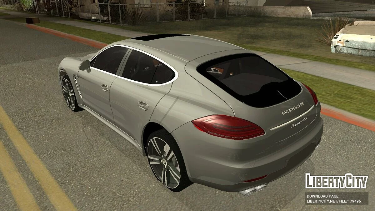 Porsche Panamera GTS / GTA San Andreas (iOS, Android)