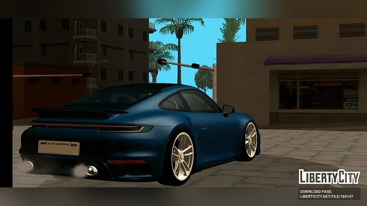 Porsche 911 Turbo S (тільки DFF) / GTA San Andreas (iOS, Android)