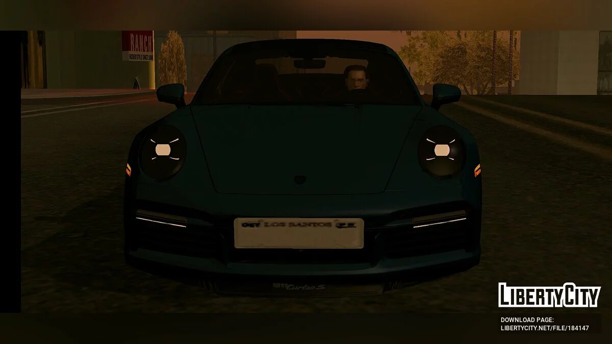 Porsche 911 Turbo S (тільки DFF) / GTA San Andreas (iOS, Android)