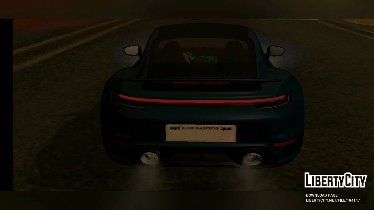 Porsche 911 Turbo S (тільки DFF) / GTA San Andreas (iOS, Android)
