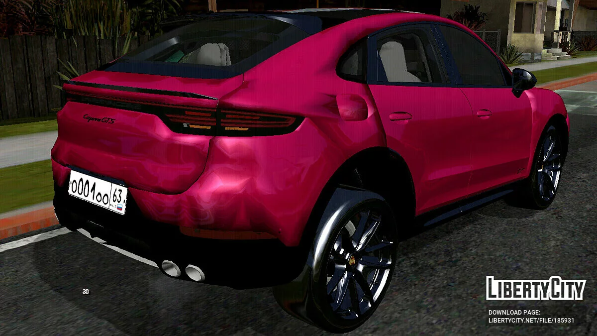 Porsche Cayenne GTS Coupe 2022 / GTA San Andreas (iOS, Android)