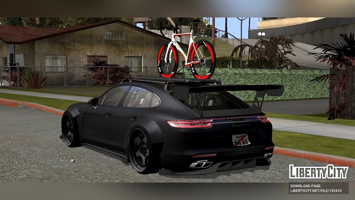 بورش باناميرا تيربو ليبرتي ووك / GTA سان أندرياس (iOS، أندرويد)