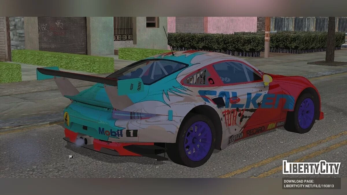 Porsche 911 RSR 2014 / GTA San Andreas (iOS, Android)