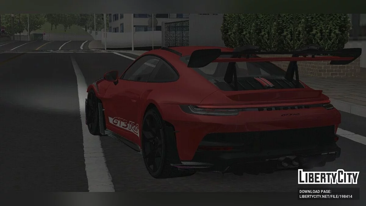 Porsche 992 GT3 RS / GTA San Andreas (iOS, Android)