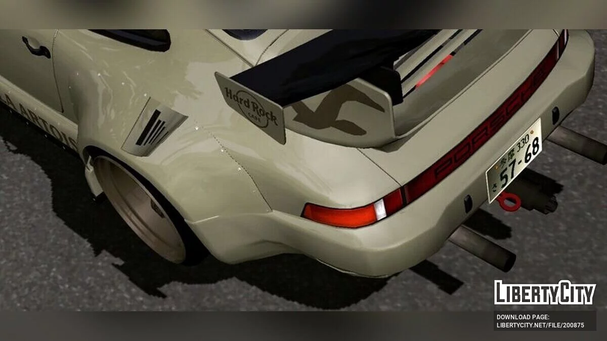 RWB 930 Porsche (тiльки DFF) / GTA San Andreas (iOS, Android)